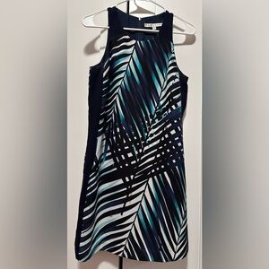 Trina Turk Sleeveless Tropical Print Dress‎ size 2